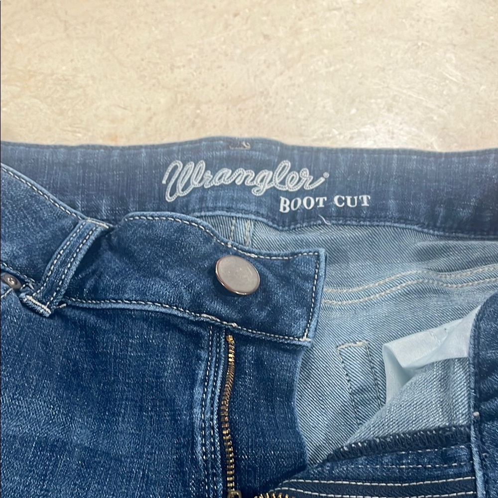 Wrangler Women's Blue Boot Cut Jeans